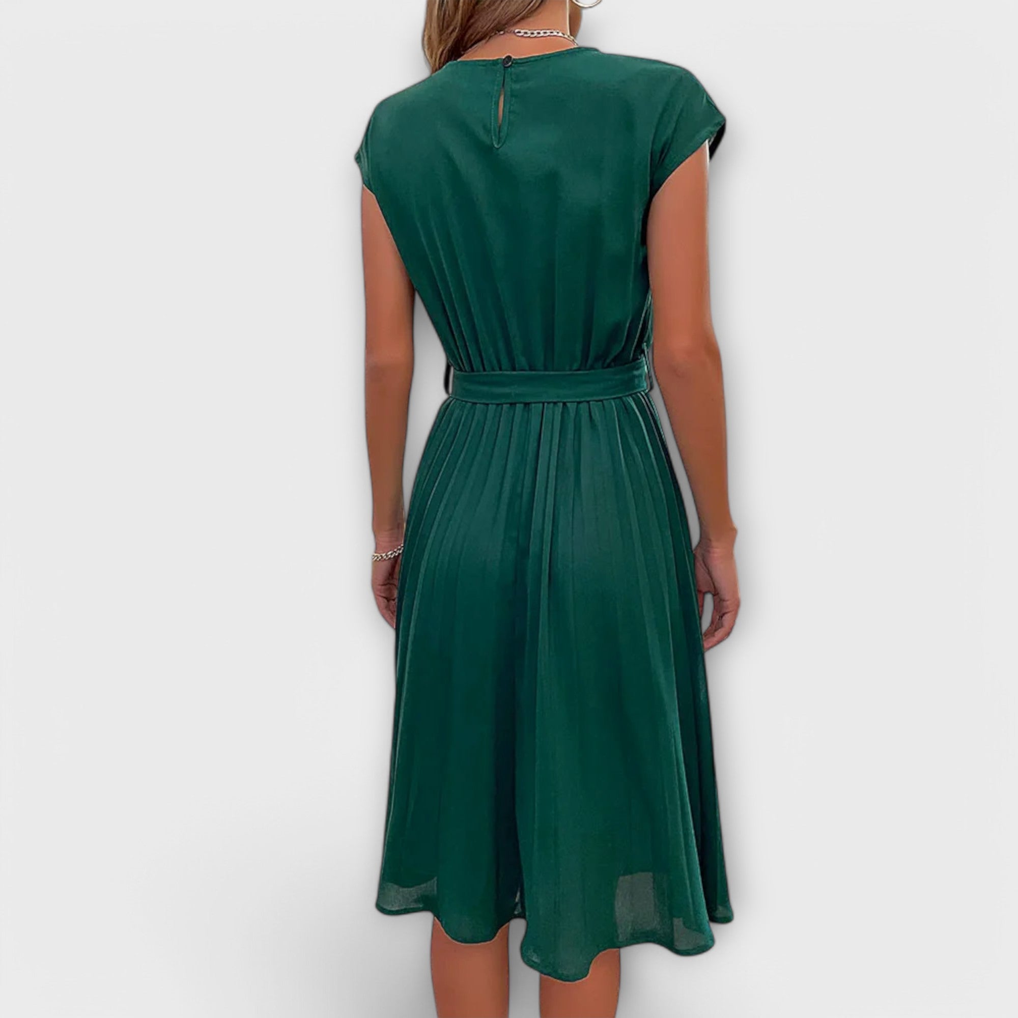Shira™ | Vestido Midi Plisado de Verano