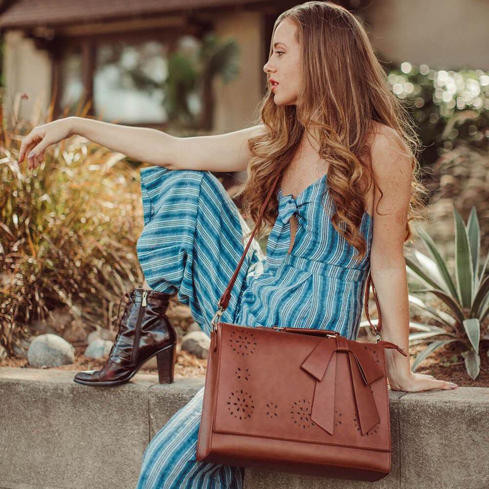 Zaino da donna Stilinga con un aspetto elegante e distintivo