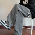XAVIERA – PANTALONI FELPA MODERNI A RIGHE