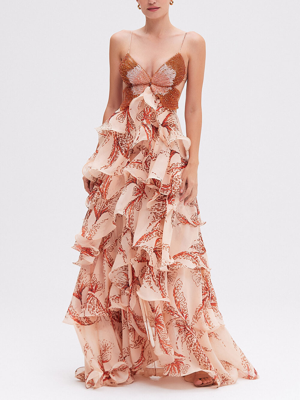Althea| Vestido Maxi Papillon Signature