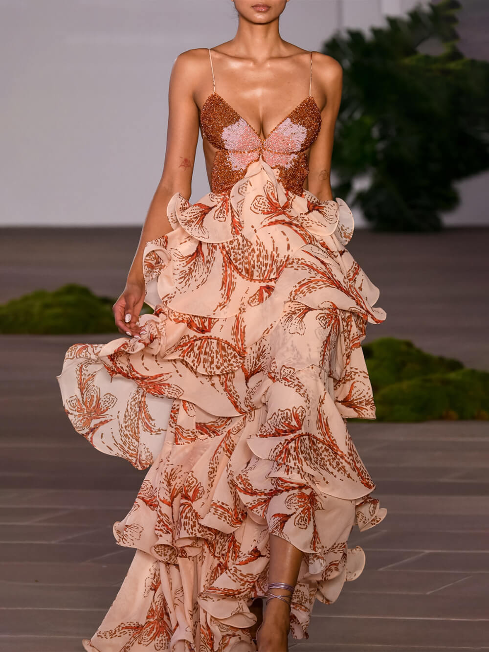Althea| Vestido Maxi Papillon Signature