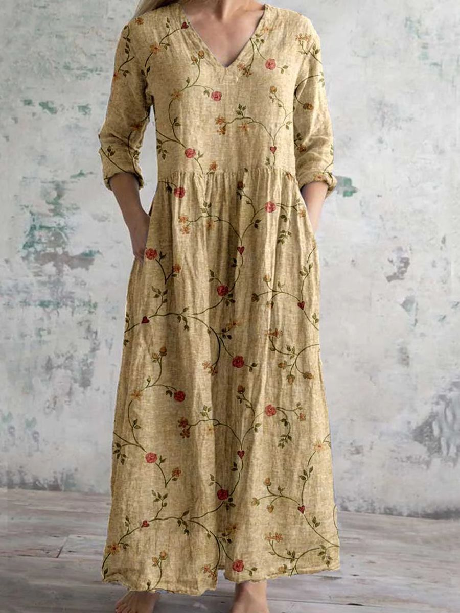 Galina™ | Abito Chic Vintage