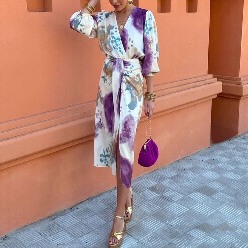 La Scintilla | Midi Elegante con Motivi Raffinati