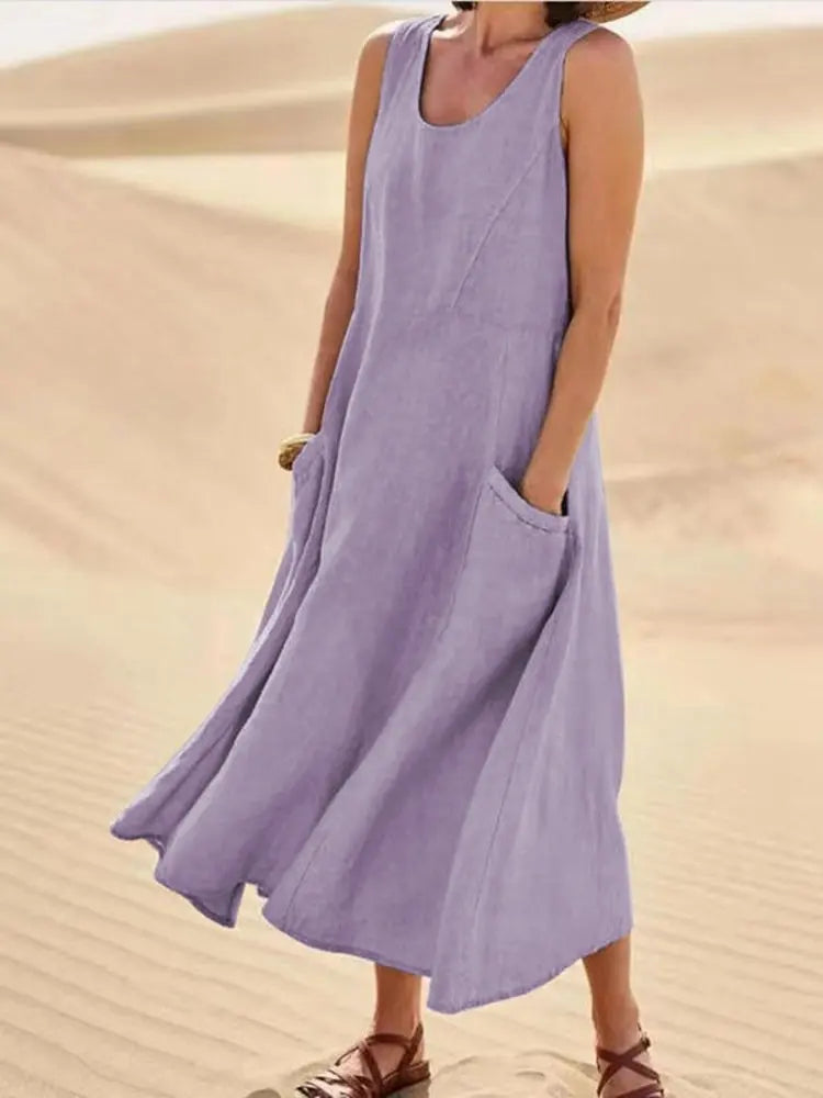 La Scintilla | Abito Maxi Comfort Naturale Chloé