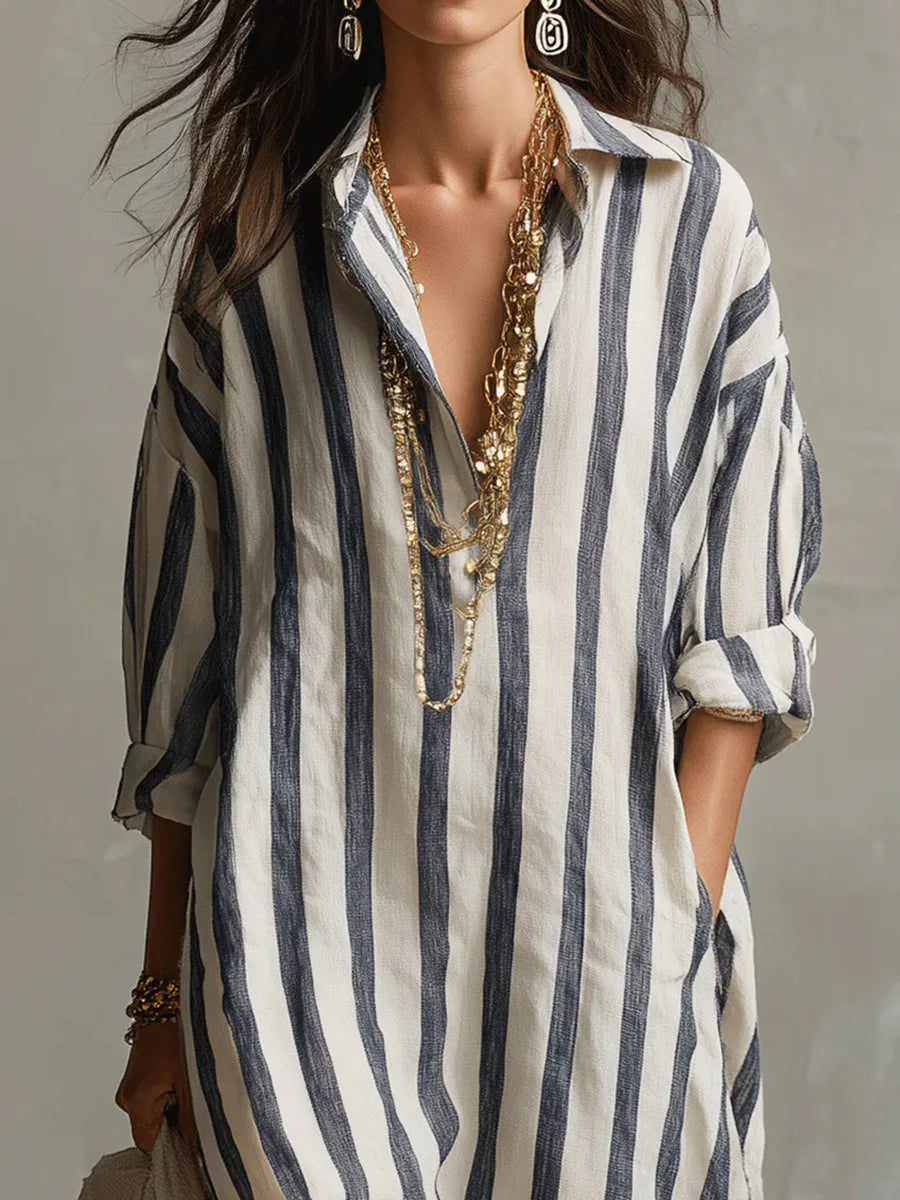 Pepa™ | Abito Camicia Lungo