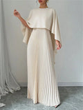 Lilach™ | Vestido con Mangas de Murciélago