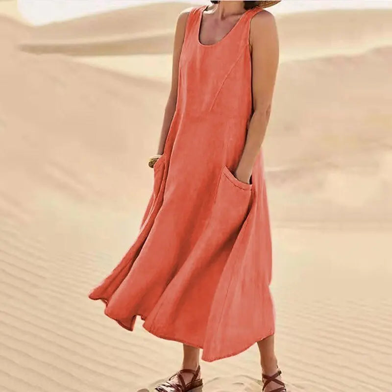 La Scintilla | Abito Maxi Comfort Naturale Chloé