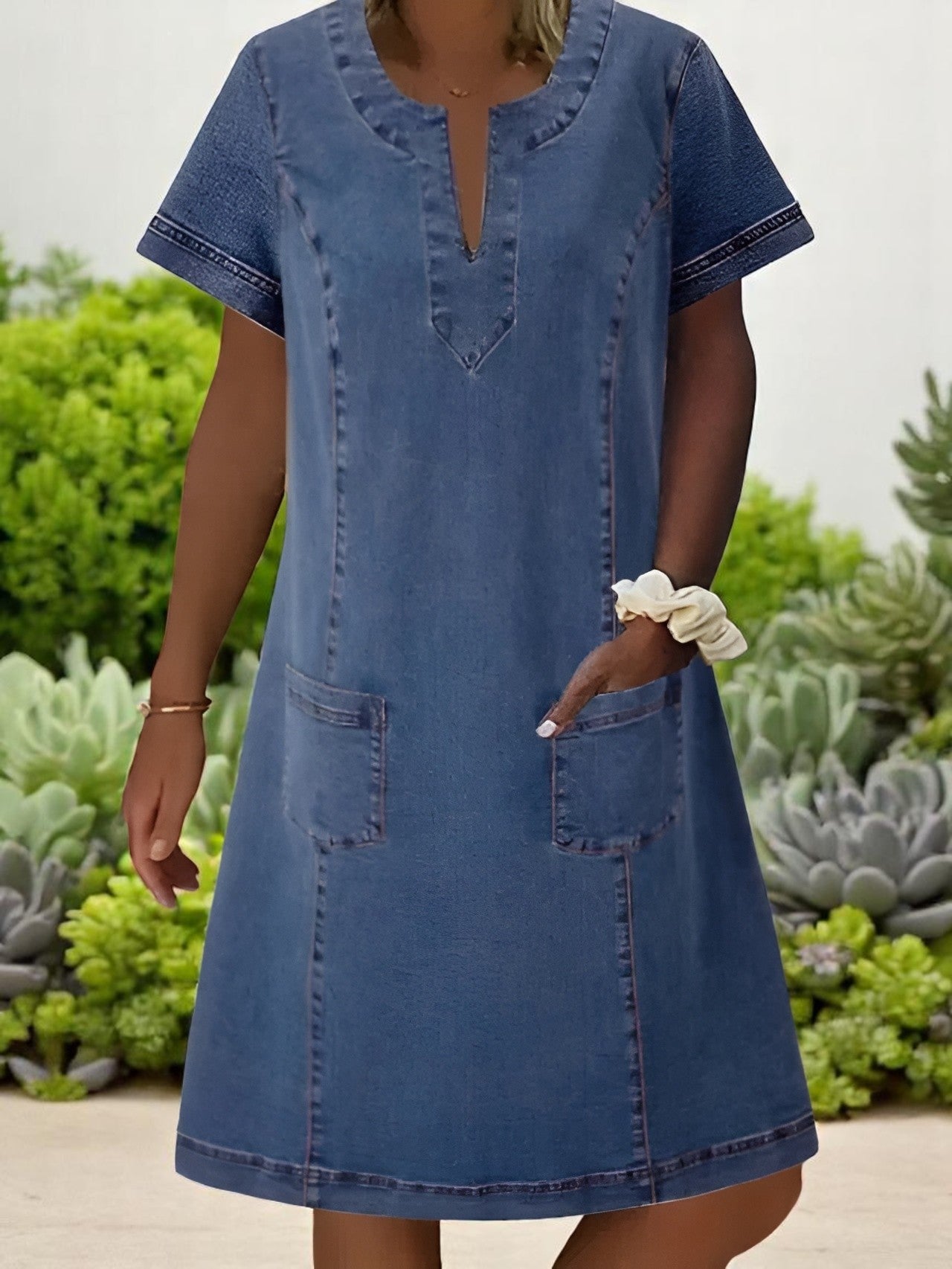 Liz™ | Abito in Denim Quotidiano