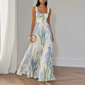 Oriah | Abito Maxi A-Line Floreale