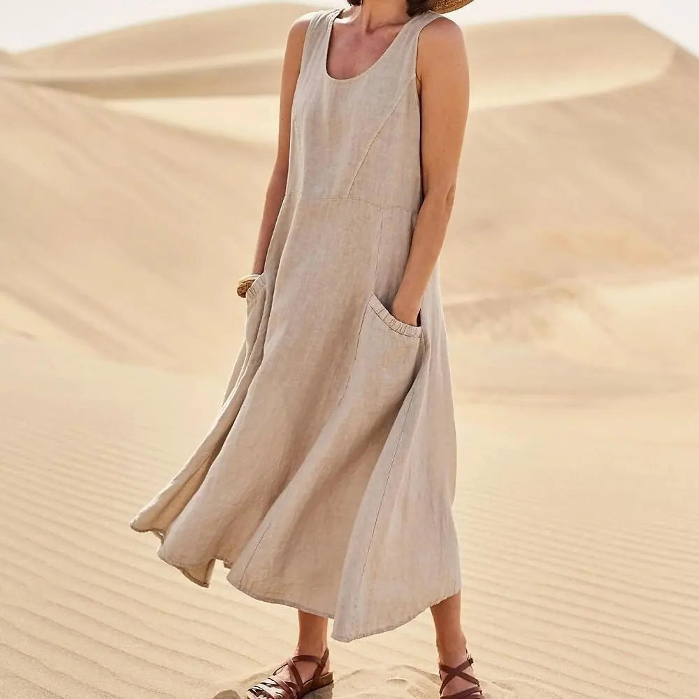 La Scintilla | Abito Maxi Comfort Naturale Chloé
