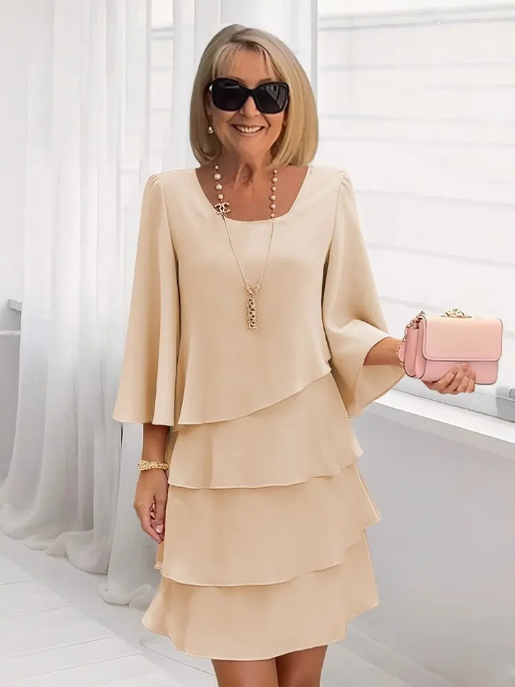 Catherine | Abito Elegante con Volant