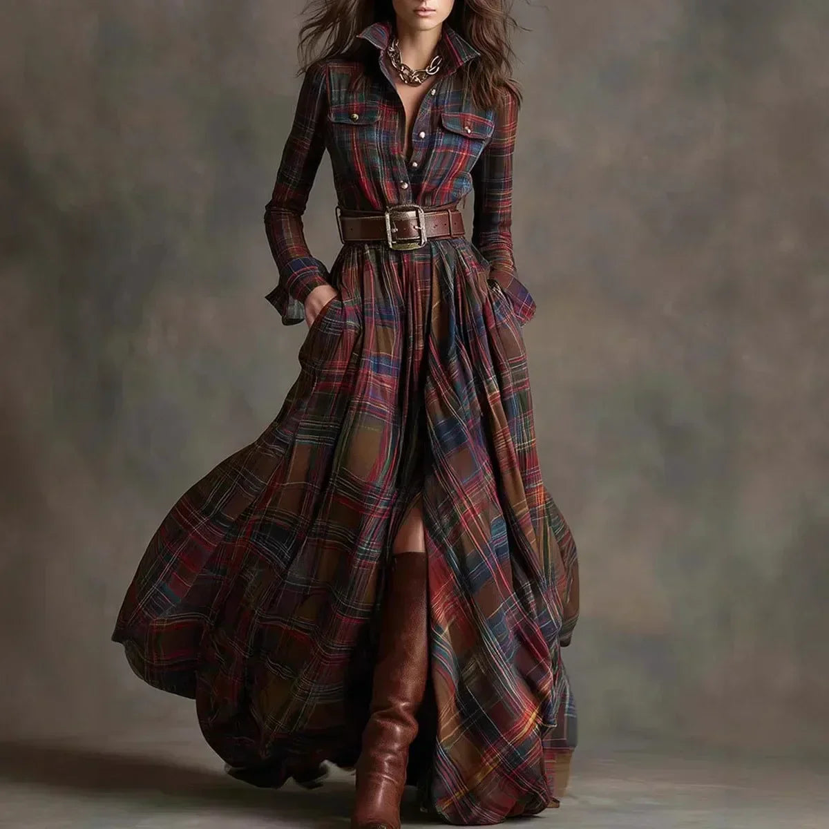Bryanna | Abito Maxi Sofisticato