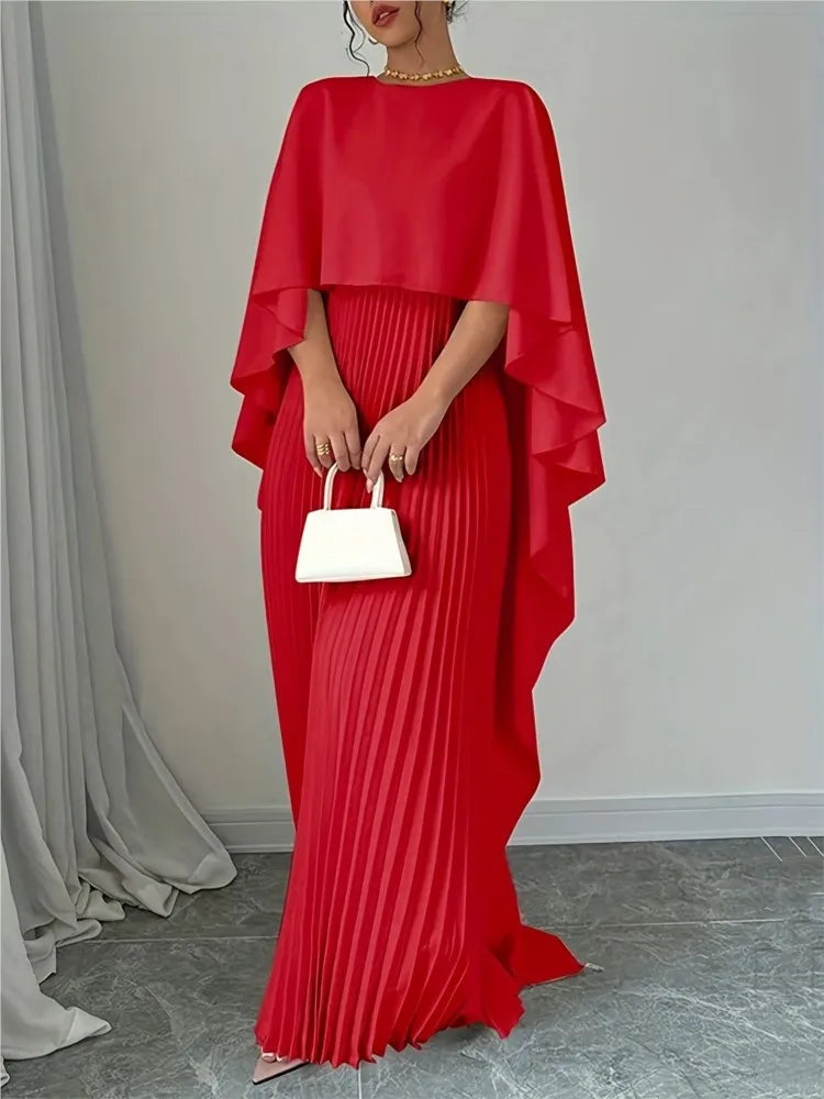 Lilach™ | Vestido con Mangas de Murciélago