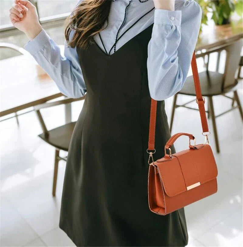 Borsa a Spalla Chic Retro per Donne - Pelle PU di Alta Qualità