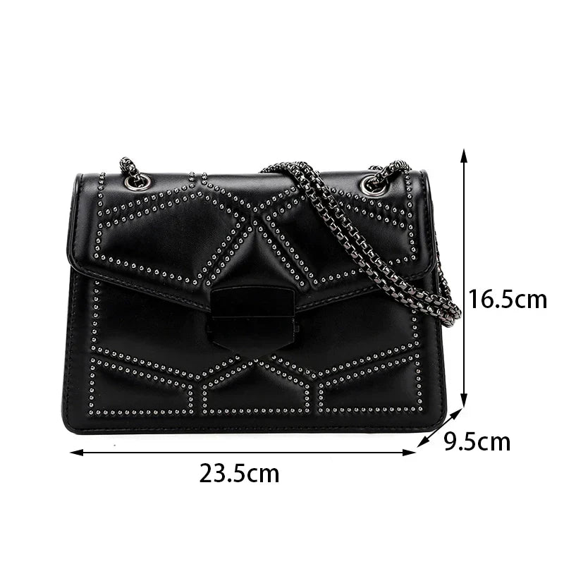 Borsa a Spalla Elegante - Moda in PU Pelle