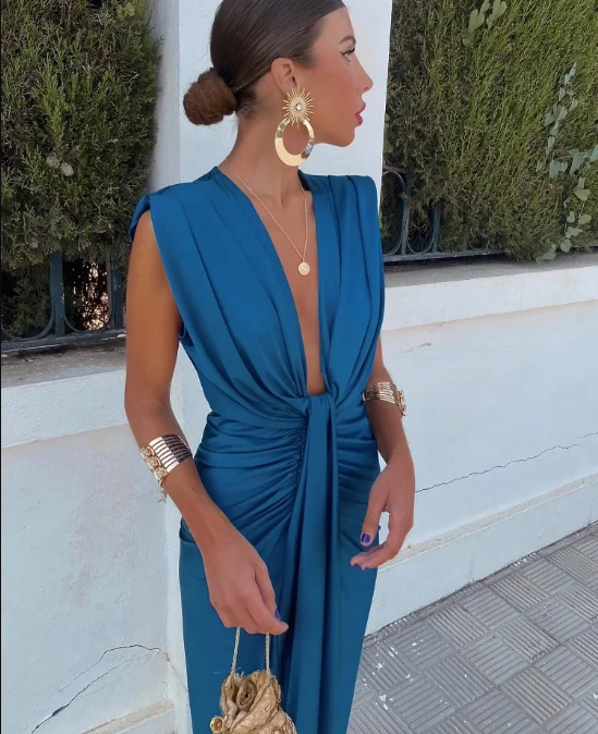 Sophia™ | Vestido Elegante con Pliegues