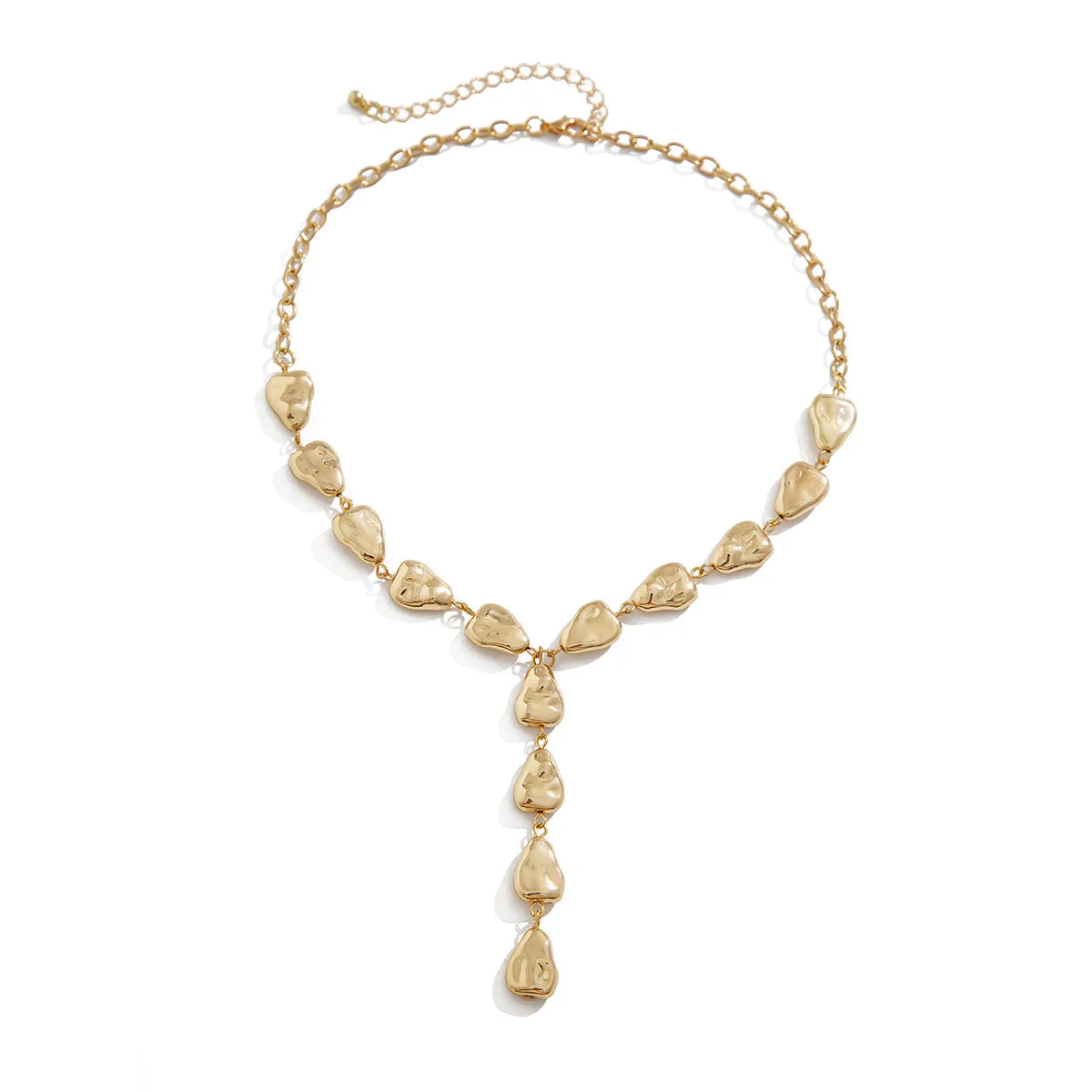 Collana Lariat Ispirata alla Pietra Moderna