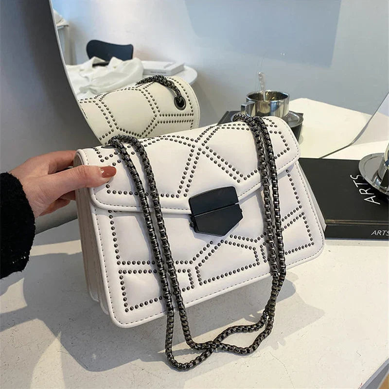 Borsa a Spalla Elegante - Moda in PU Pelle