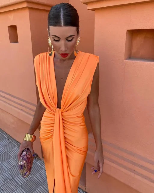 Sophia™ | Vestido Elegante con Pliegues