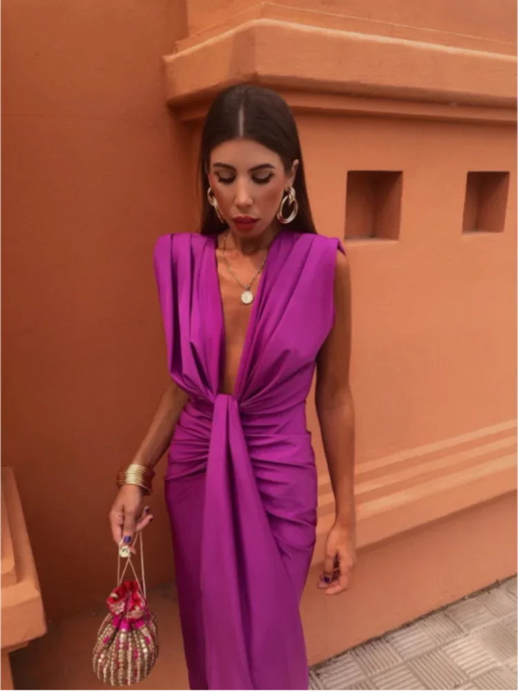 Sophia™ | Vestido Elegante con Pliegues
