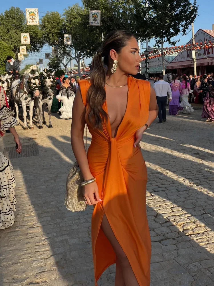 Sophia™ | Vestido Elegante con Pliegues