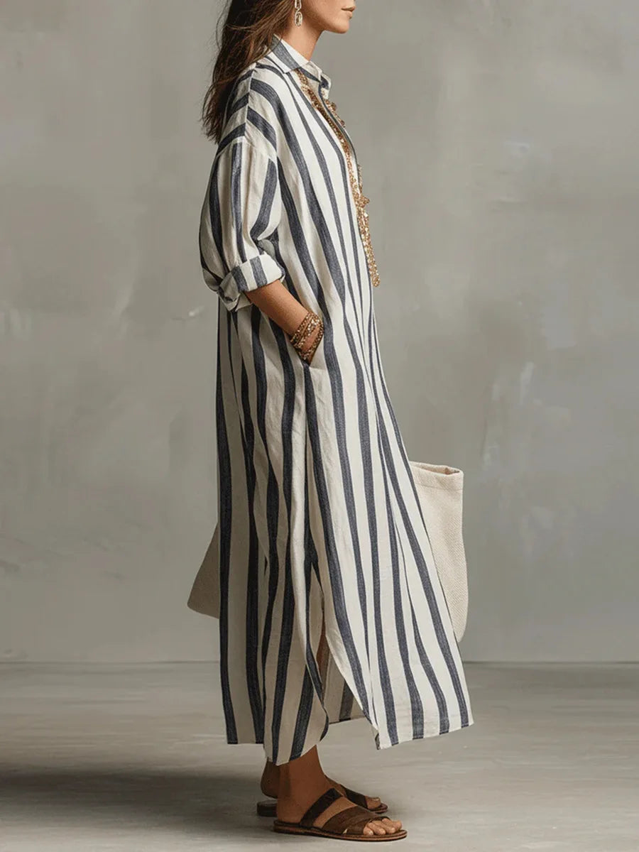 Pepa™ | Abito Camicia Lungo