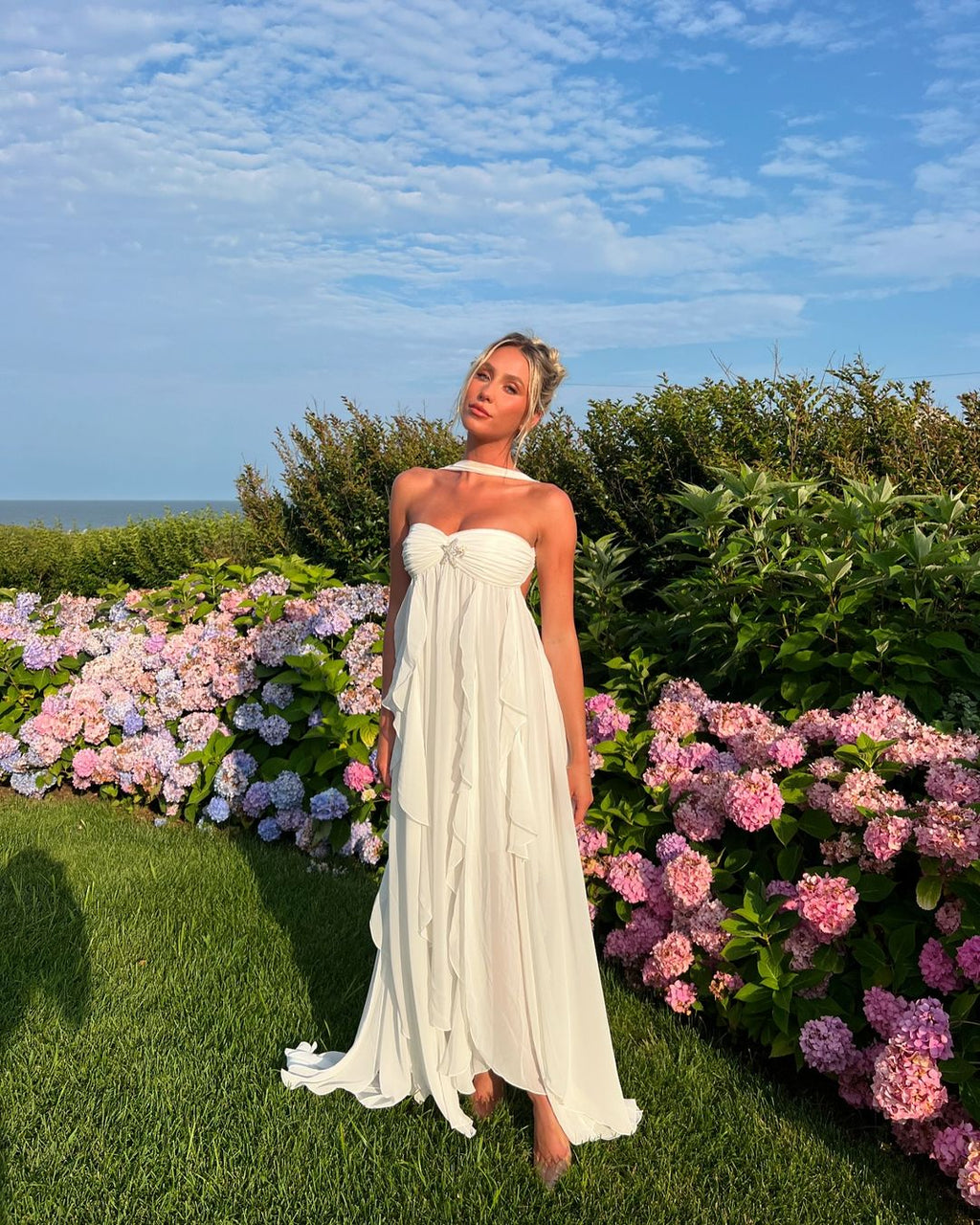 Avia™ | Abito Maxi Ruffle Romantico