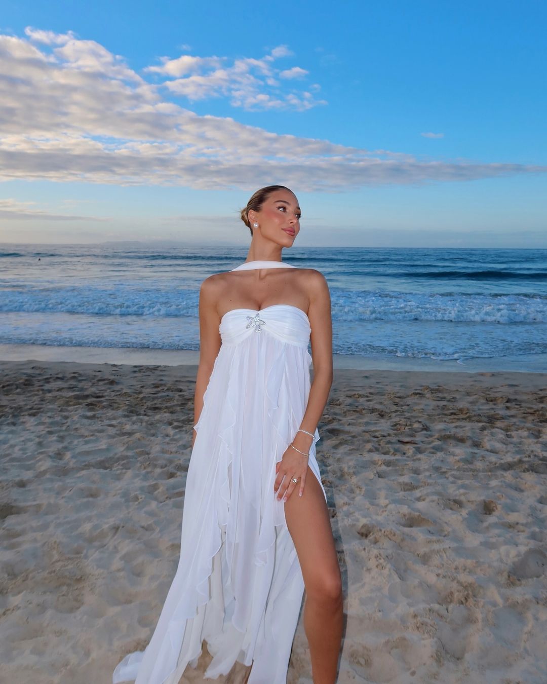 Avia™ | Abito Maxi Ruffle Romantico