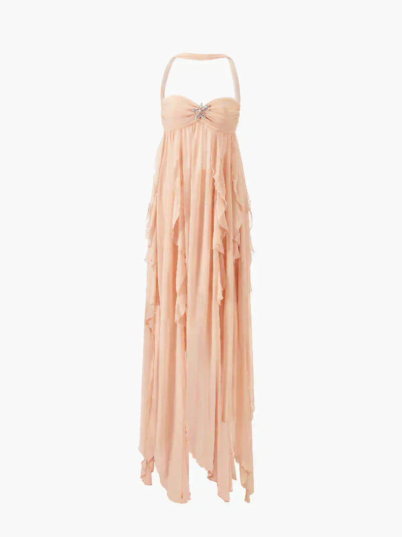 Avia™ | Abito Maxi Ruffle Romantico