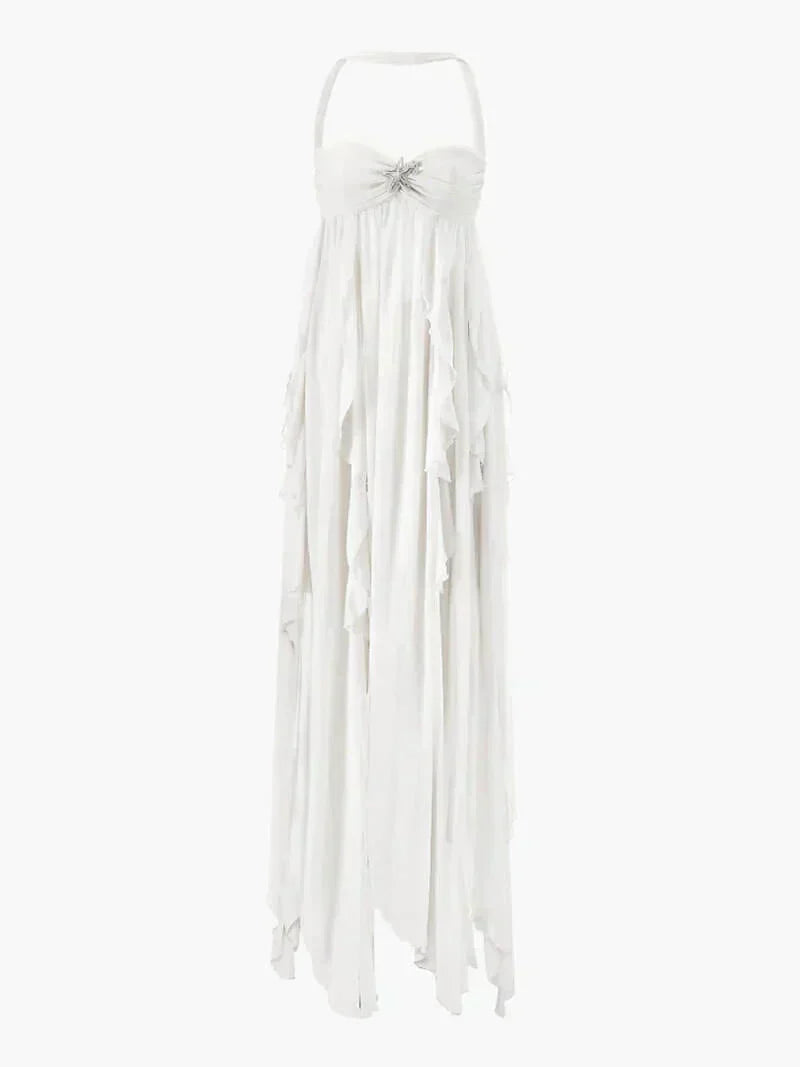 Avia™ | Abito Maxi Ruffle Romantico
