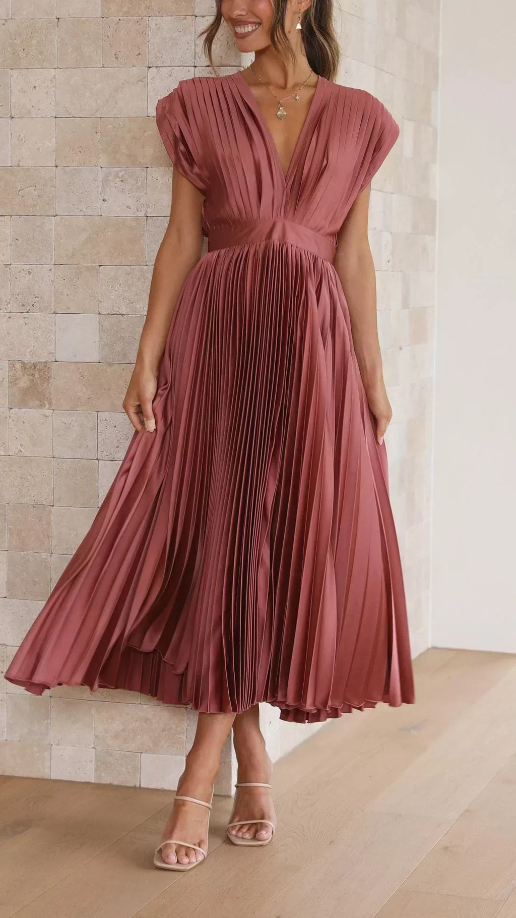 La Scintilla | Abito Elegante Plisettato