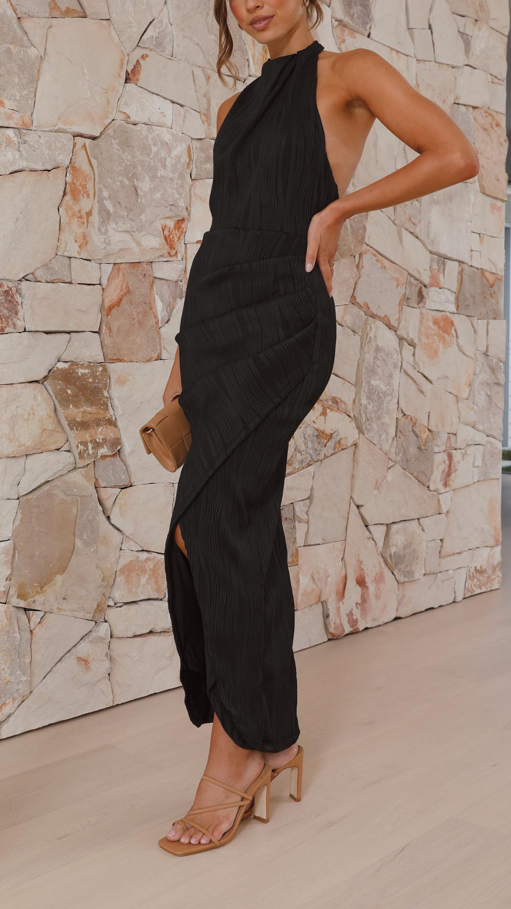 Salima | Abito plissettato dal look sofisticato