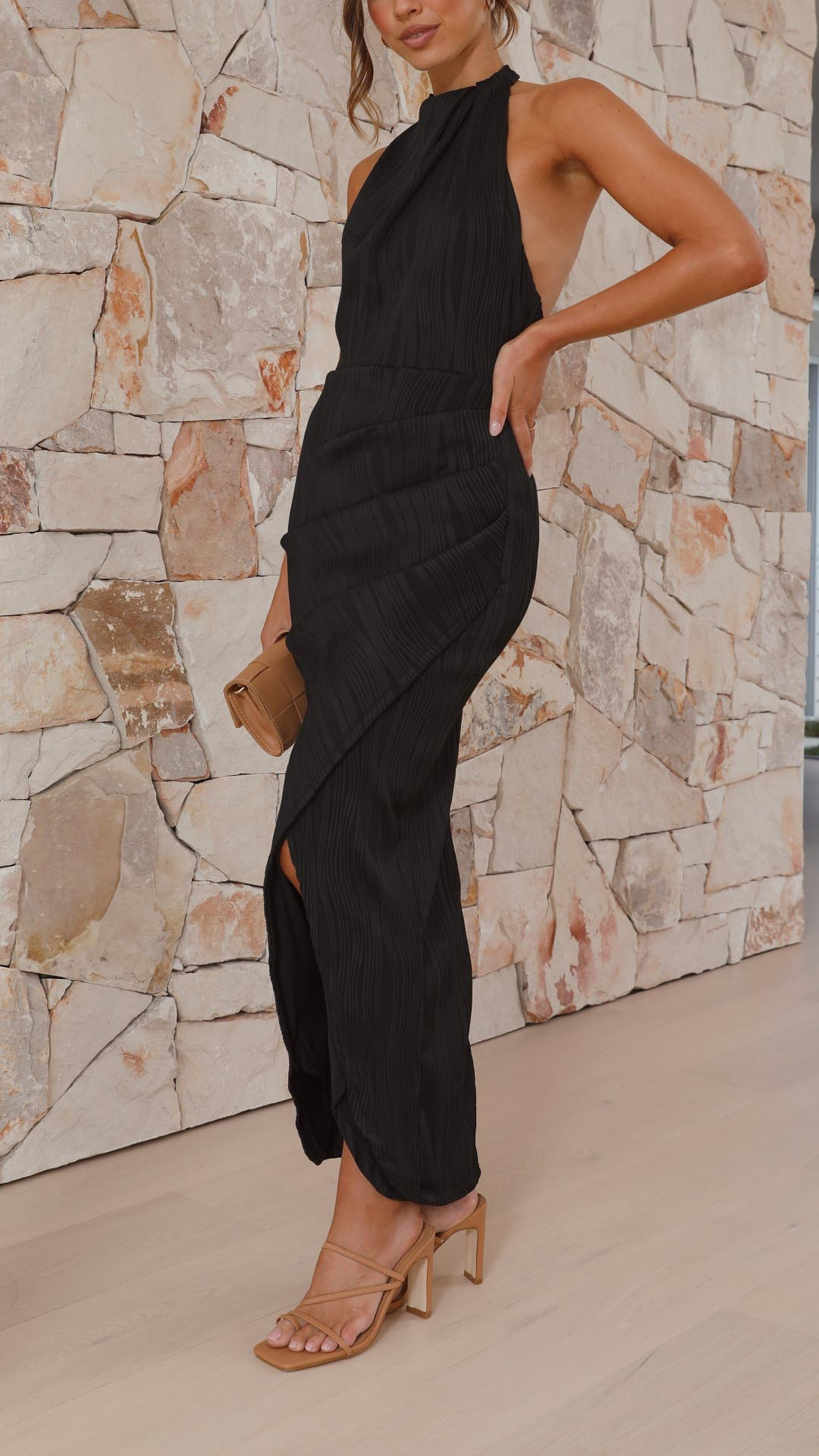 Salima | Abito plissettato dal look sofisticato