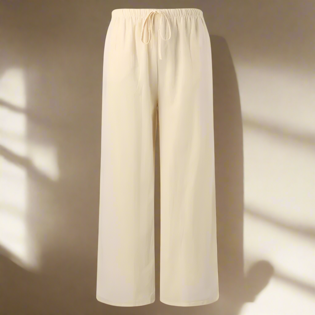 Liam | Pantaloni Estivi a Gamba Larga