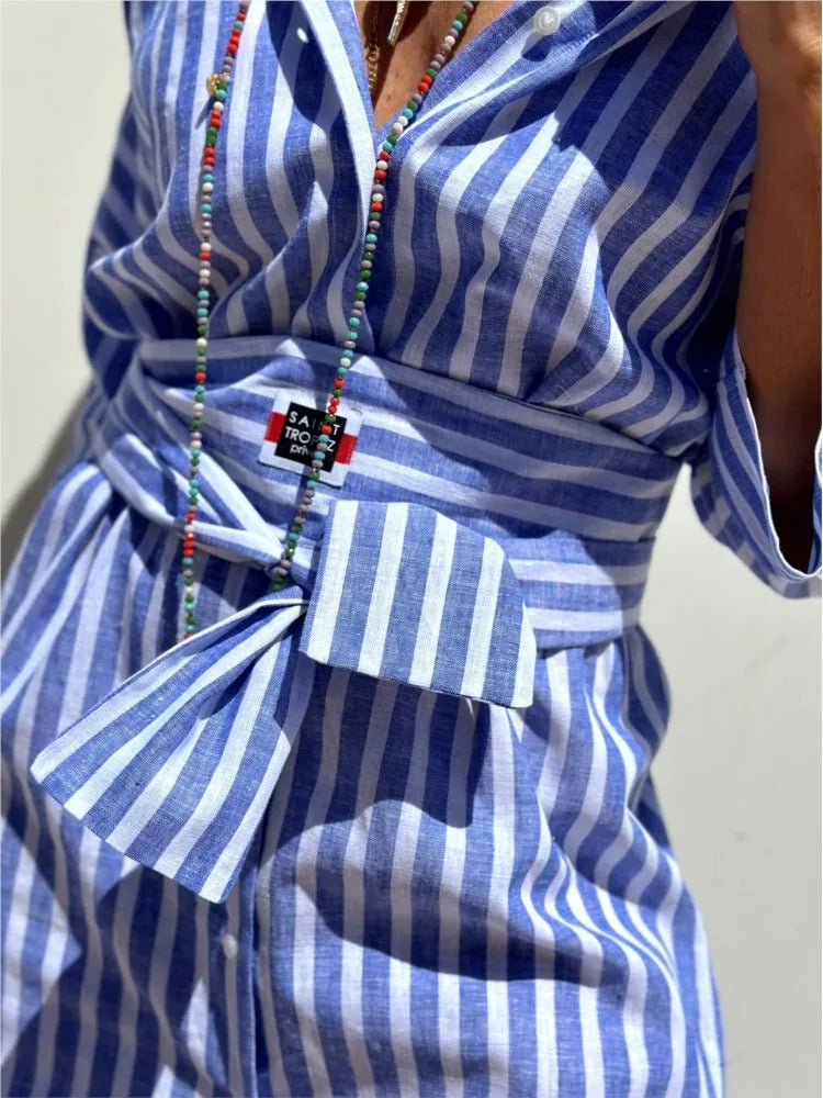 Grace™ | Vestido Ligero a Rayas