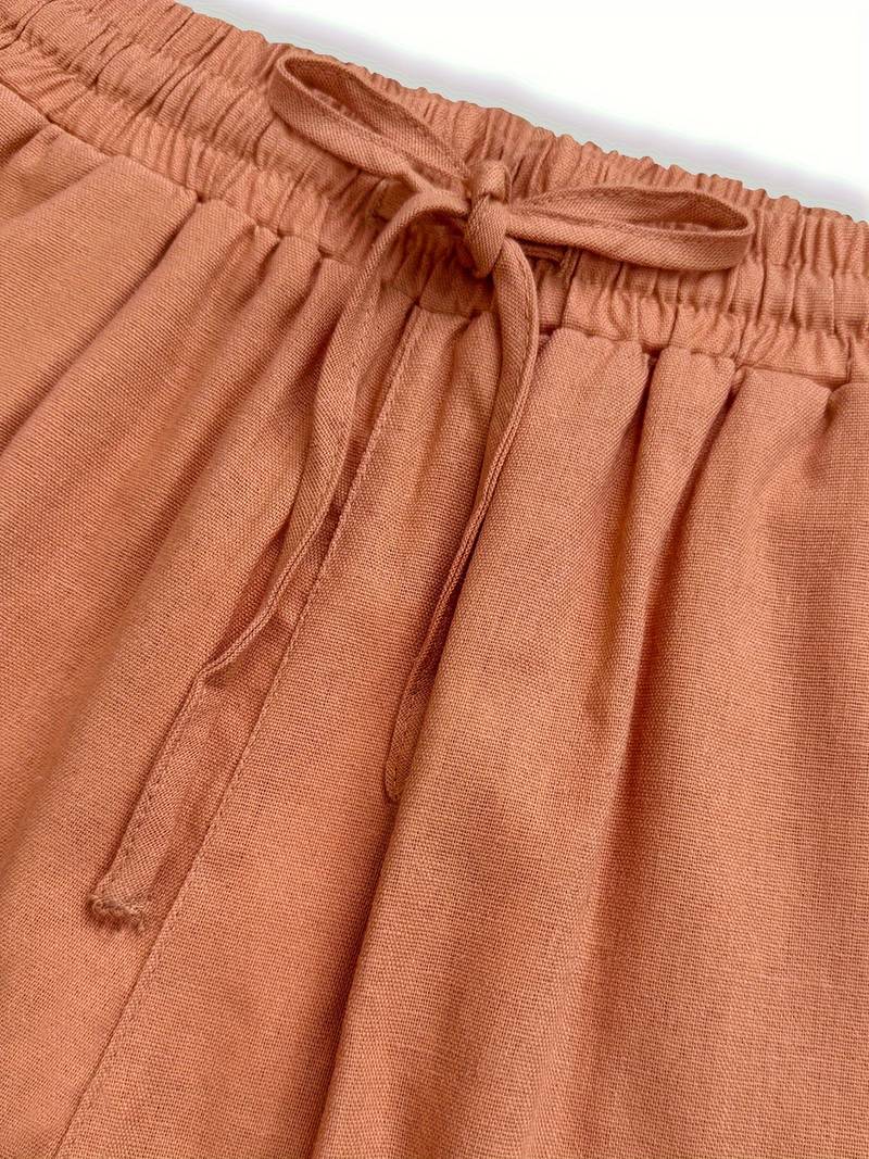 Tina - Pantaloni in Lino Relax