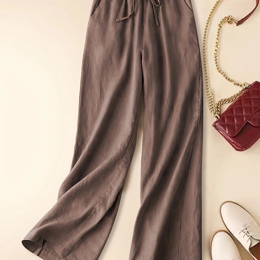 Tina - Pantaloni in Lino Relax