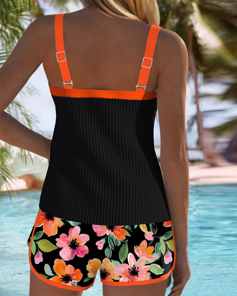 Bloom | Set Tankini Elegante a Due Pezzi