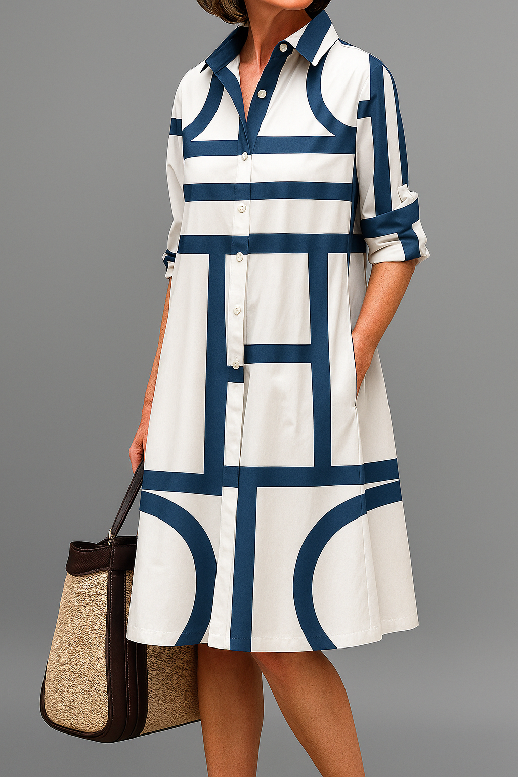 Siena | Vestito midi curato e stiloso
