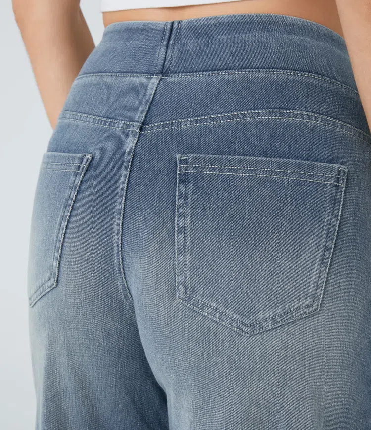 Solène - Jeans a Gamba Larga Fit Relaxed