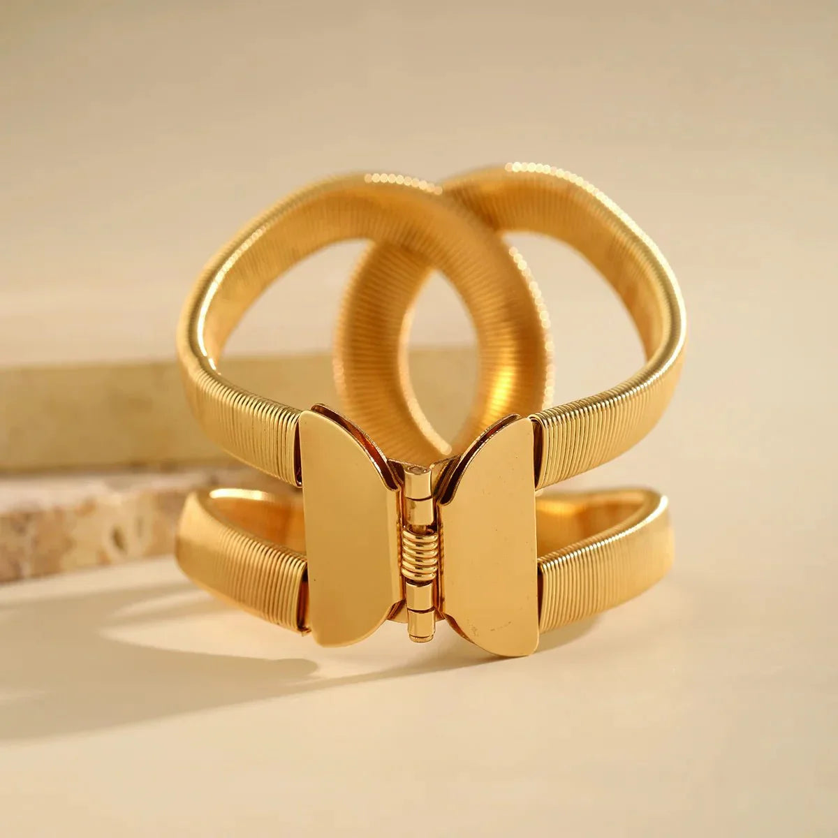 Bracciale a Cuffia Spirale Chunky