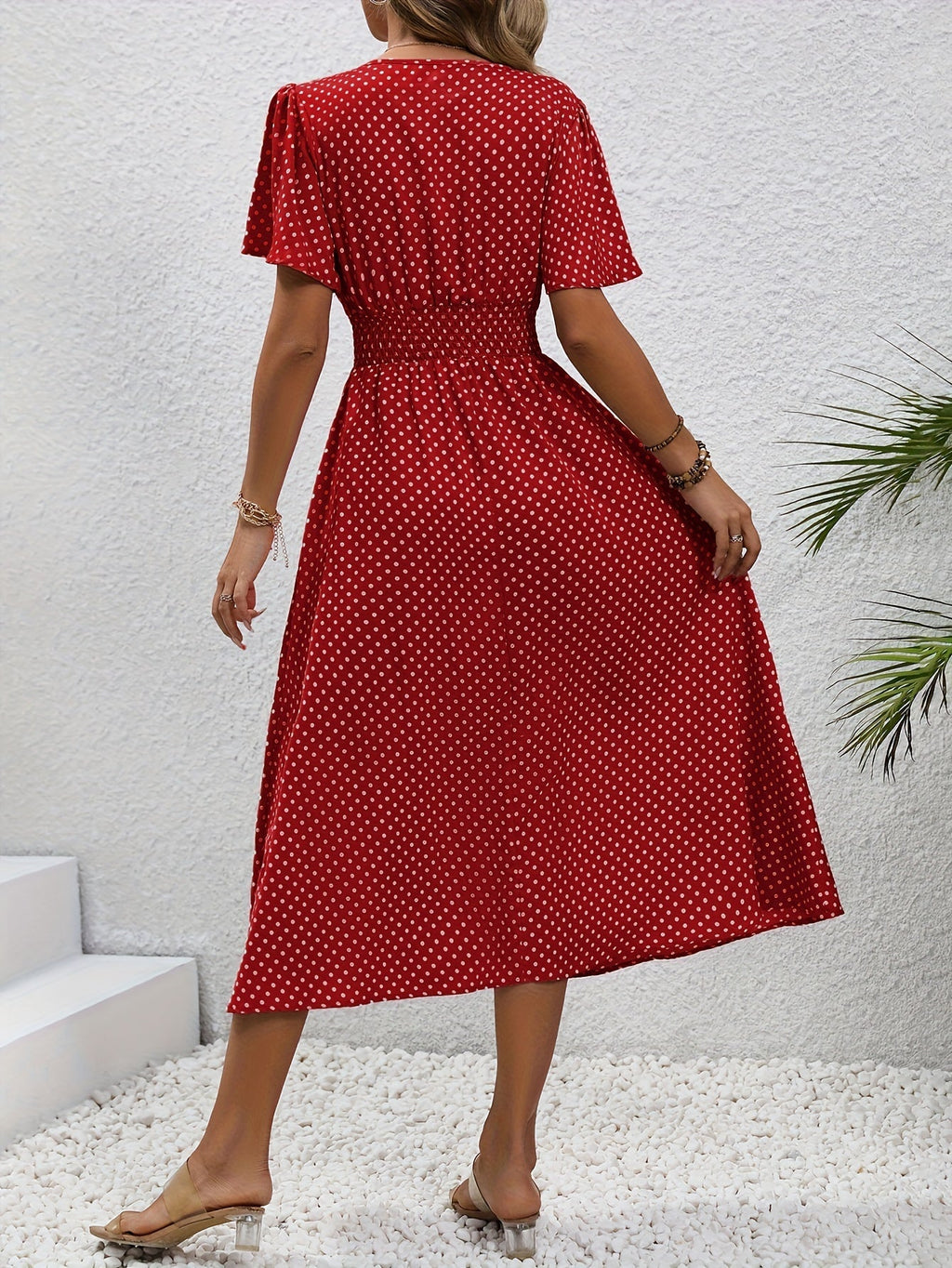 La Scintilla | Abito Elegante Pois Élisa
