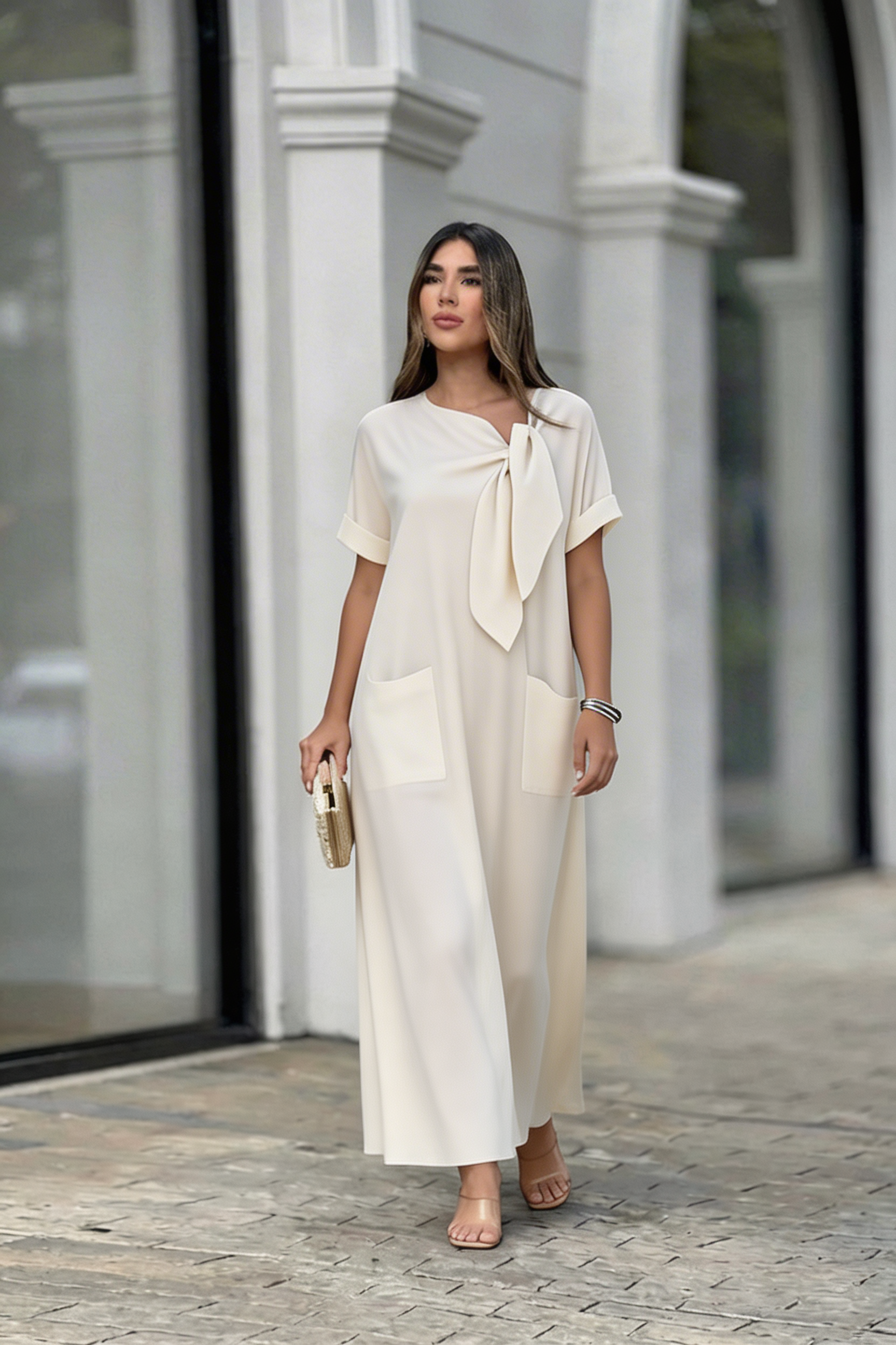 Pilar | Abito elegante con tasche