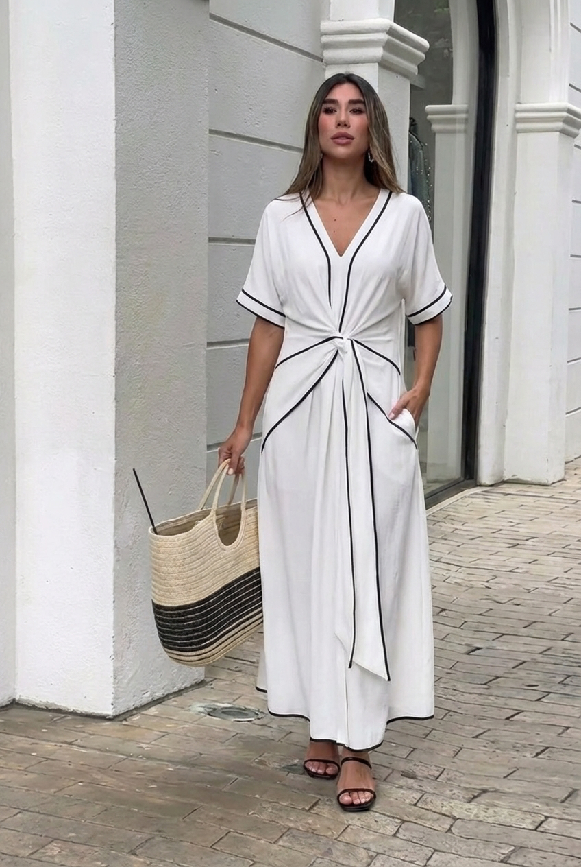 Cassia | Abito elegante e valorizzante
