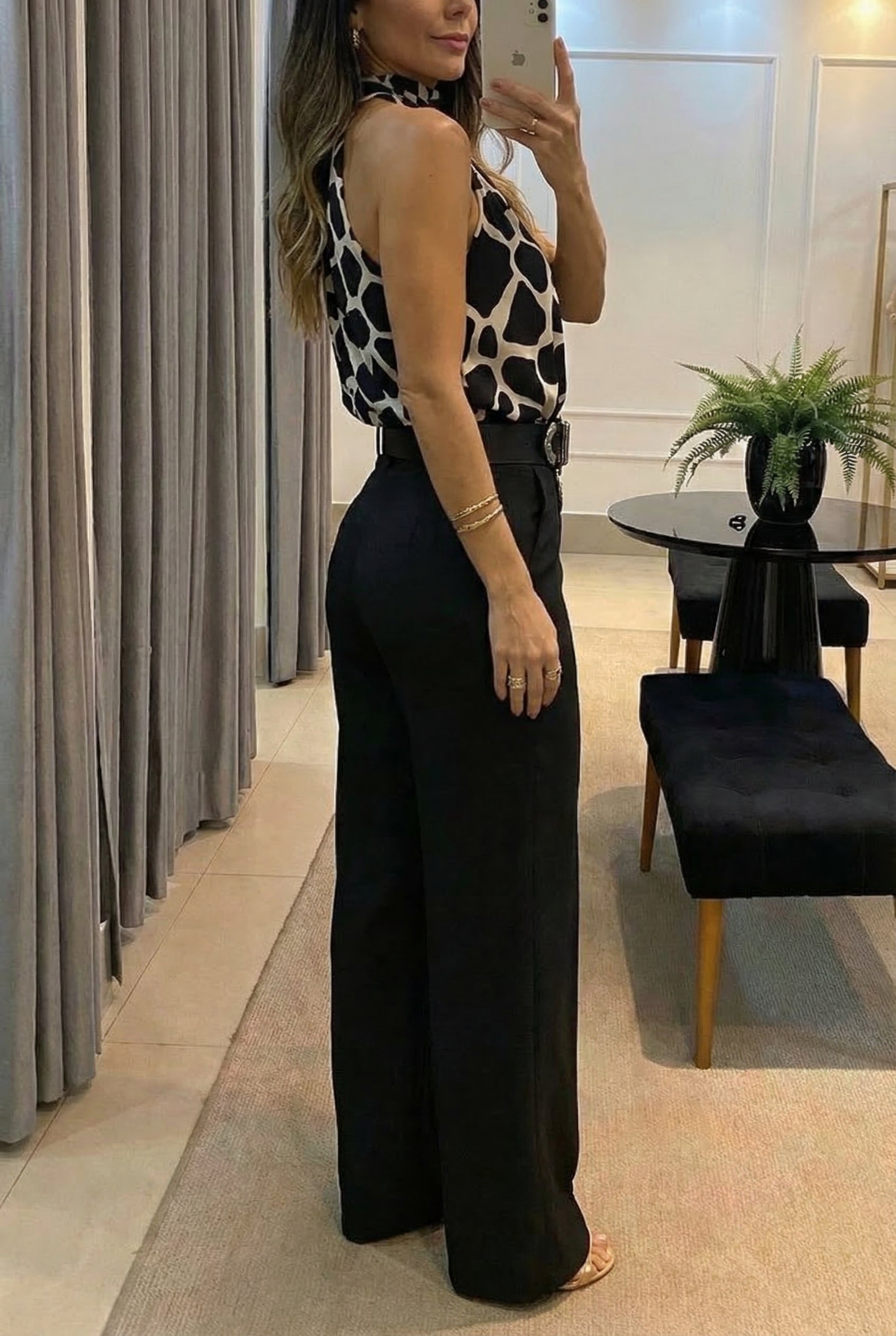 Valeria | Conjunto estampado de ocasión