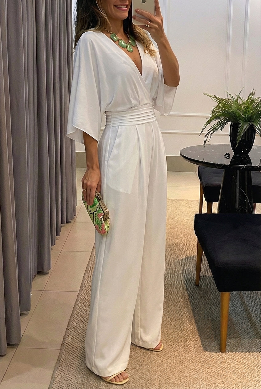 Martina | Conjunto de ocasión elegante con escote en V