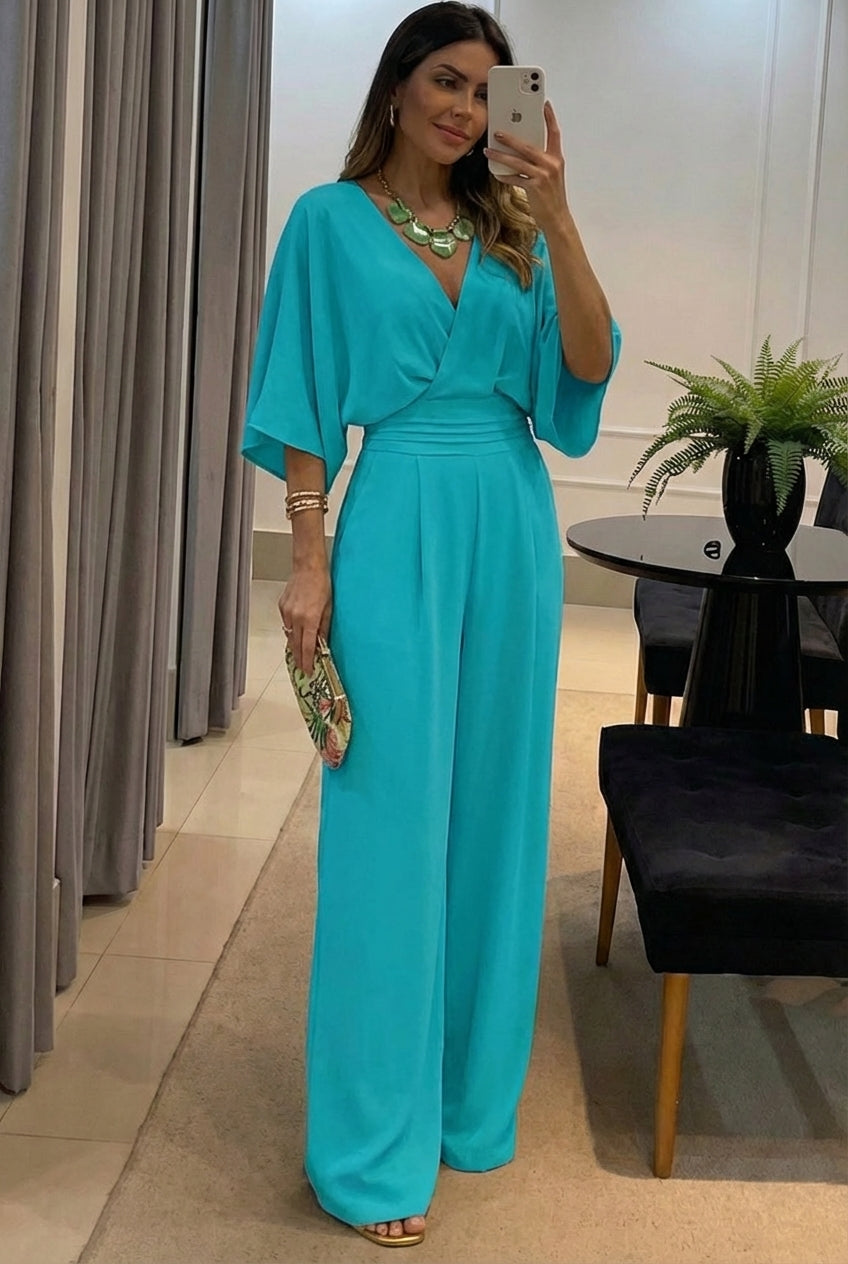 Martina | Conjunto de ocasión elegante con escote en V