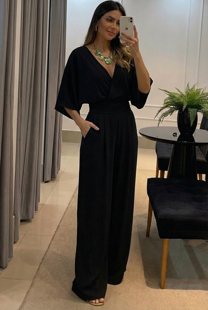 Martina | Conjunto de ocasión elegante con escote en V