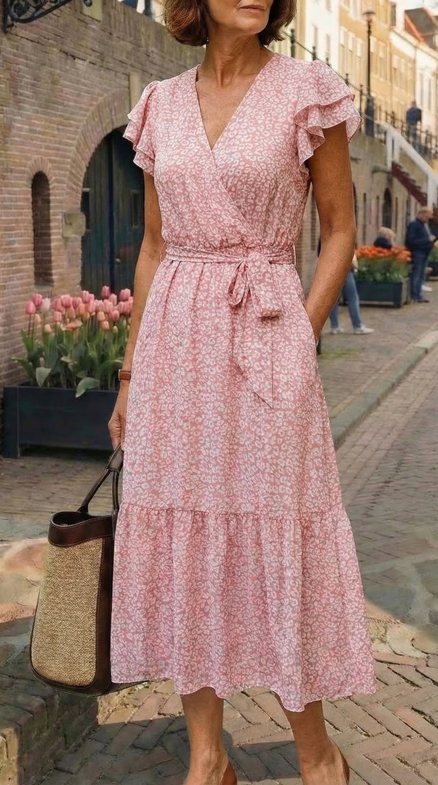 Eva | Abito Floreale Elegante