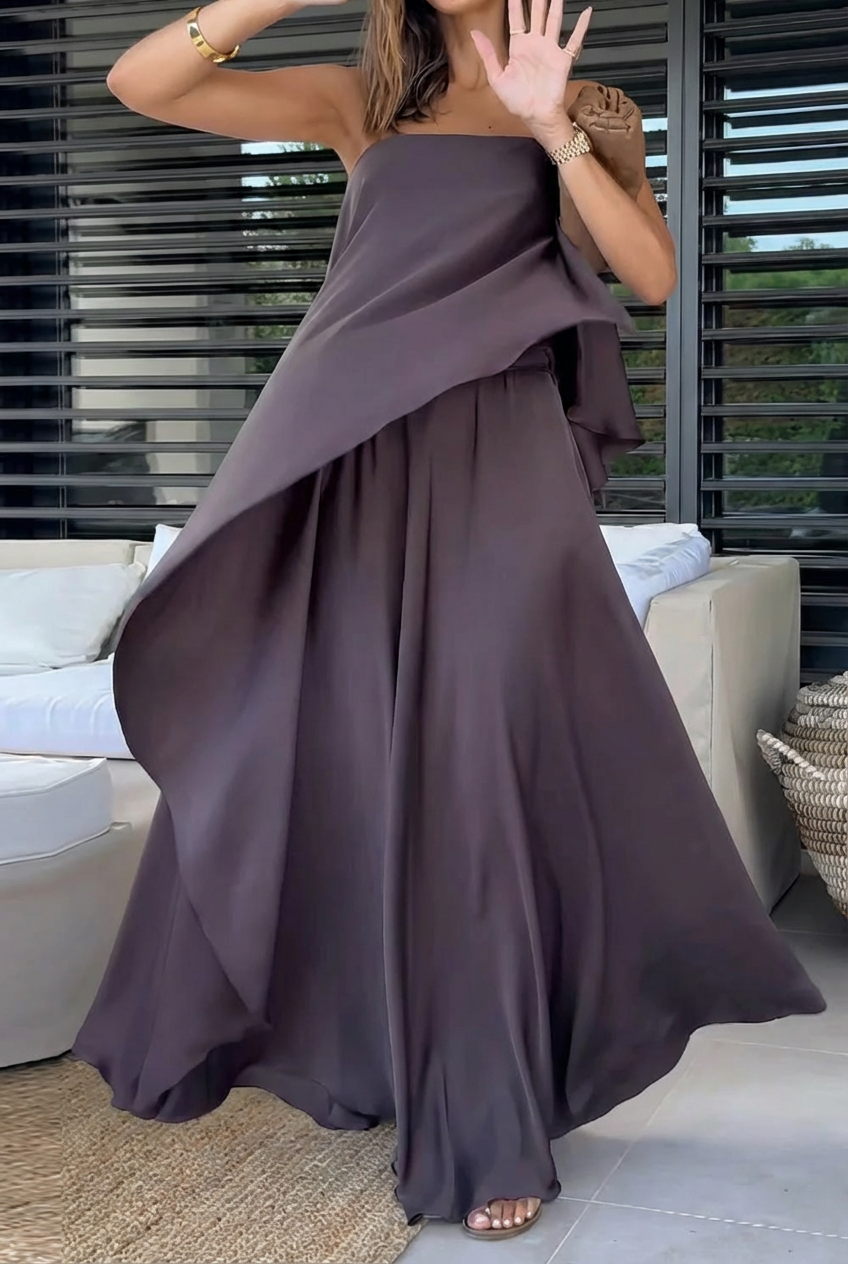 Alba | Conjunto con falda con volantes